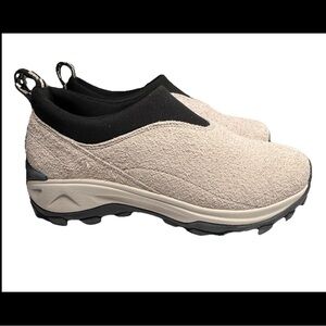MERRILL Women’s Moonbeam Oyster Suede Slip-On Winter Moc Sz 9 NWOT